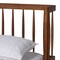 Baxton Studio Calderon Retro-Modern Walnut Brown Finished Wood Queen Size Platform Bed 245-13440-ZORO - alternate 3